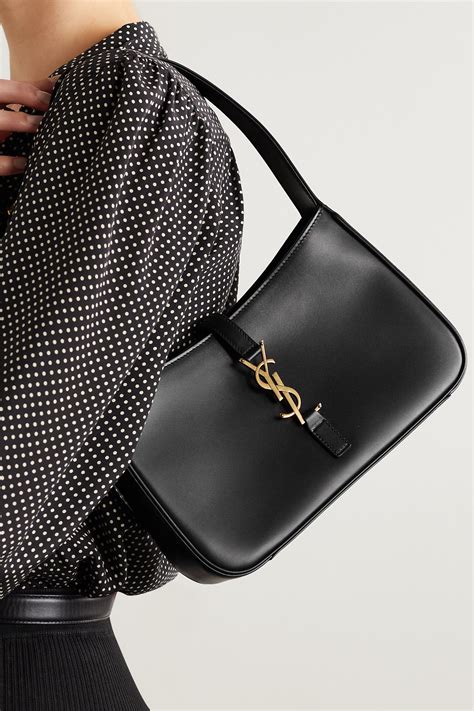 all black ysl bag|yves saint laurent shoulder bag.